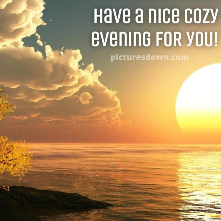 Good saturday evening image sunset free download