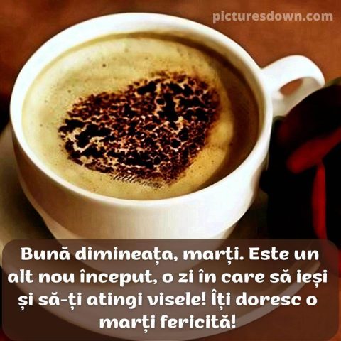 Cafeaua de marti poza inima descarcă gratis