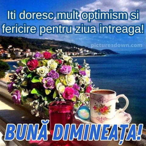 Buna dimineata flori imagine mare descarcă gratis