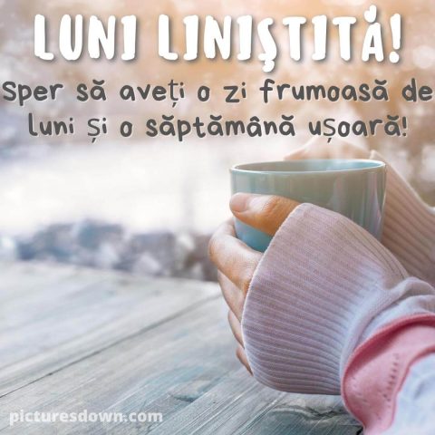 Luni dimineata trezirea imagine cafea descarcă gratis