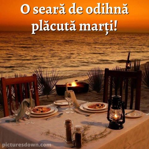 Buna seara marti imagine cina lângă mare descarcă gratis
