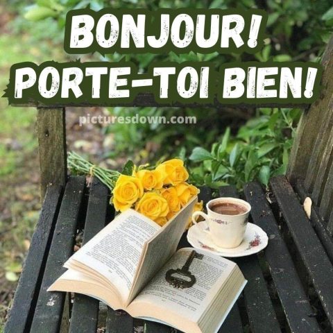 Bonjour café image livre gratuite