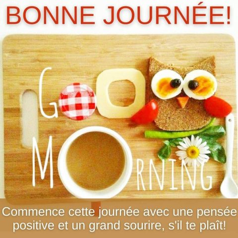 Bonjour café image petit-déjeuner gratuite