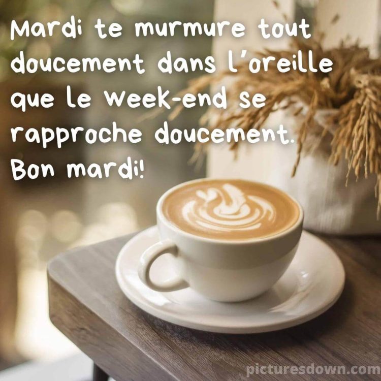 Bon mardi café image Millet gratuite