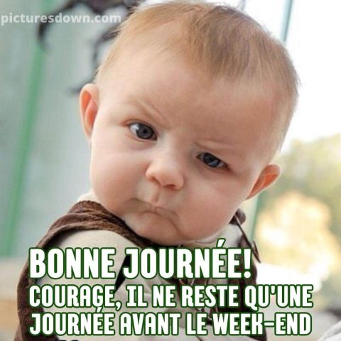 Bon vendredi humour image enfant gratuite