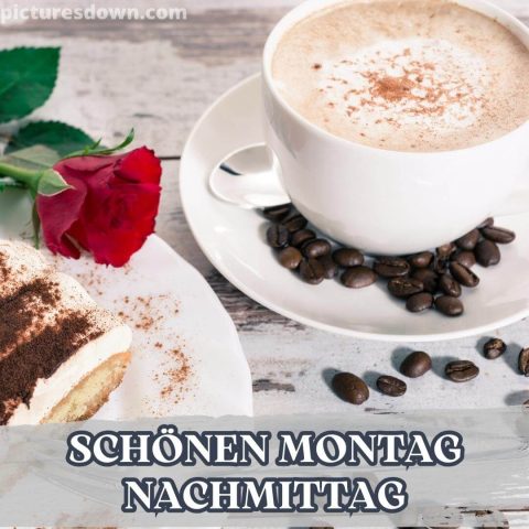 Schönen montag nachmittag bild Kaffee kostenlos