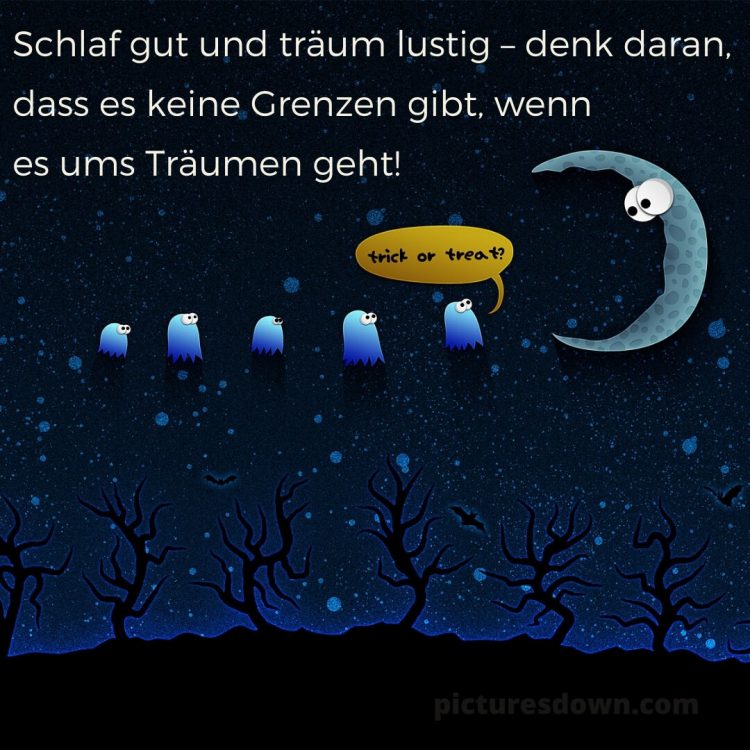 Gute nacht samstag lustig bild Mond kostenlos