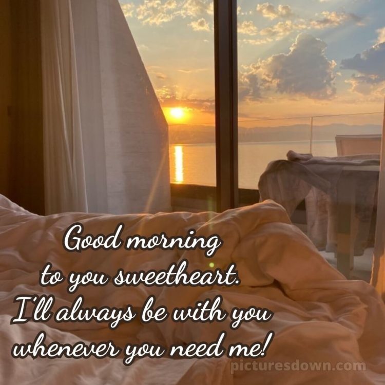 Good morning romantic picture sky free download