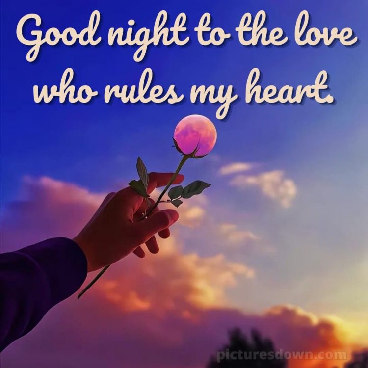 Good night i love you picture sky free download