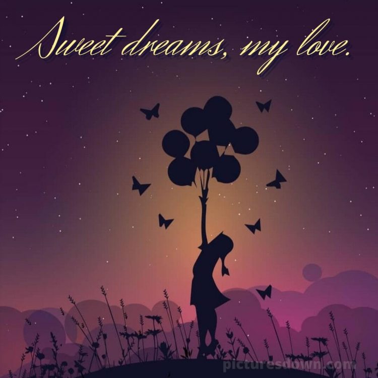 Good night i love you picture balloons free download