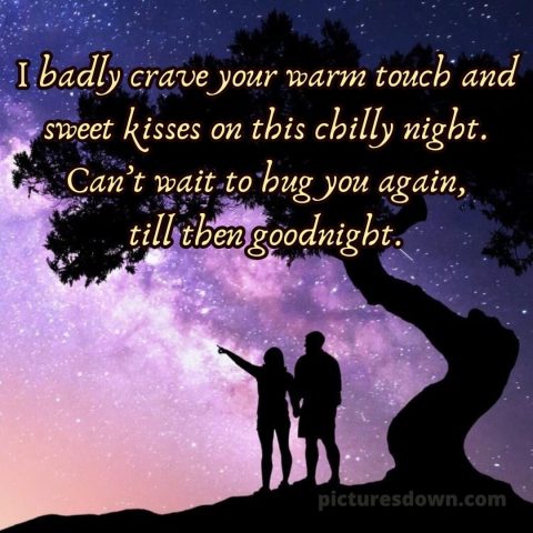 Good night love kiss picture wood free download