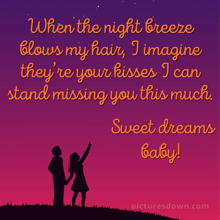 Good night love kiss picture stars free download