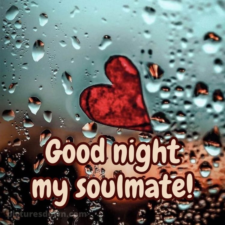 Good night love wishes picture drops free download