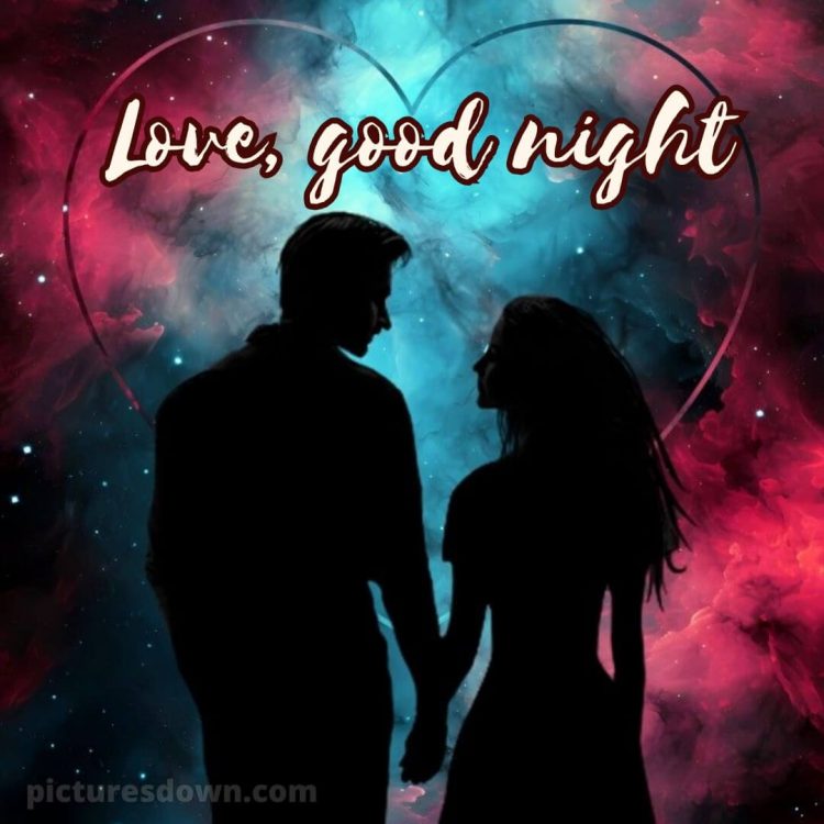 Good night message for love picture pink smoke free download