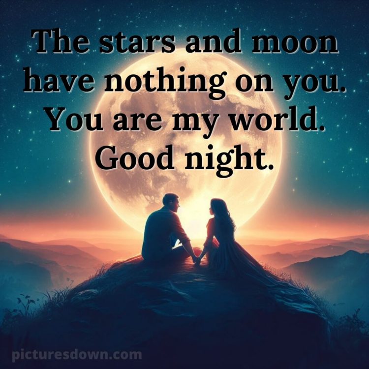 Good night msg for love picture lovers free download