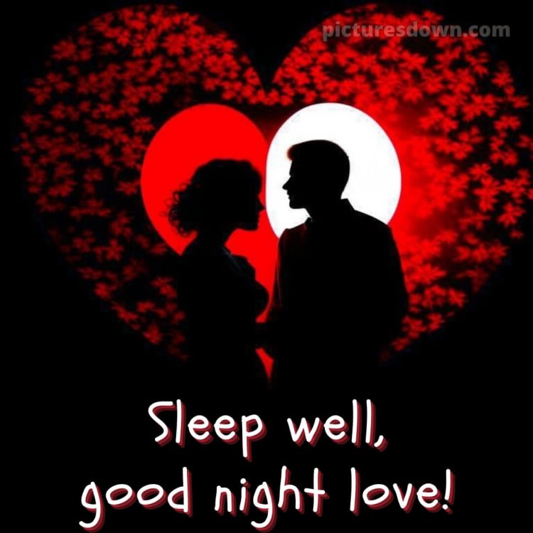 Good night pic love picture heart free download