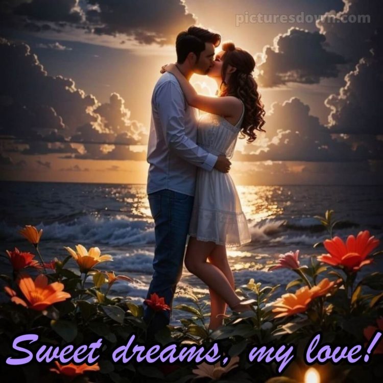 Good night quotes for love picture sea free download