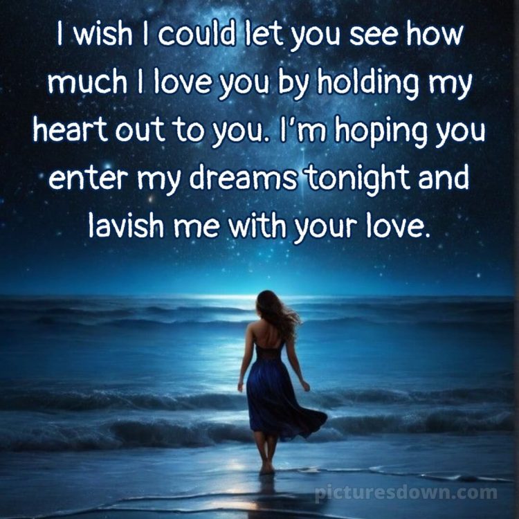 Good night quotes for love picture girl free download