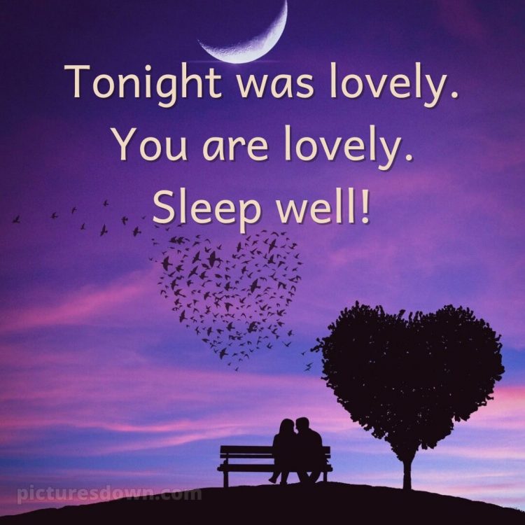 I love you good night picture wood free download