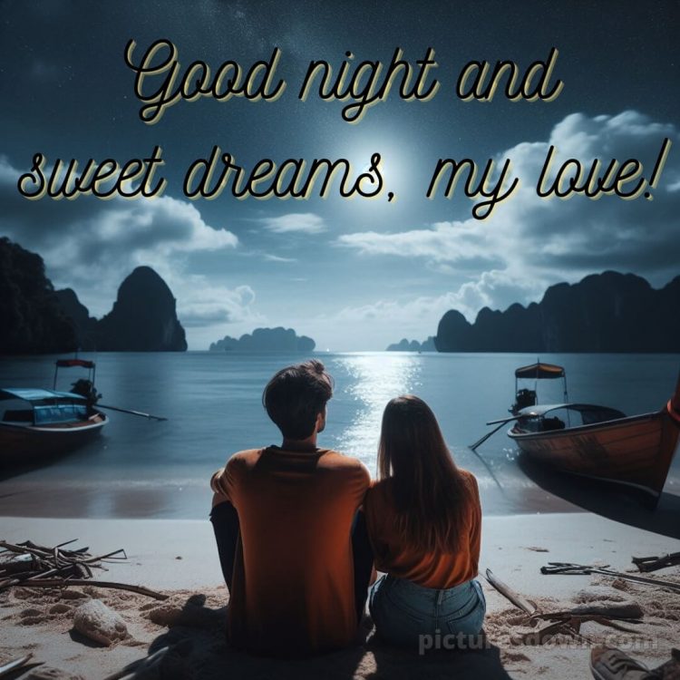 Love good night picture lake free download