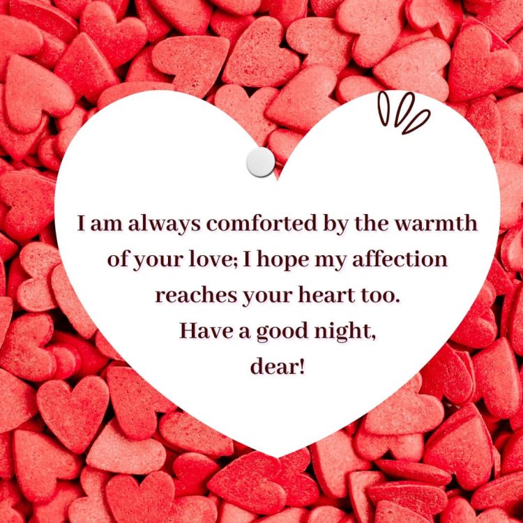 Love good night picture postcard free download