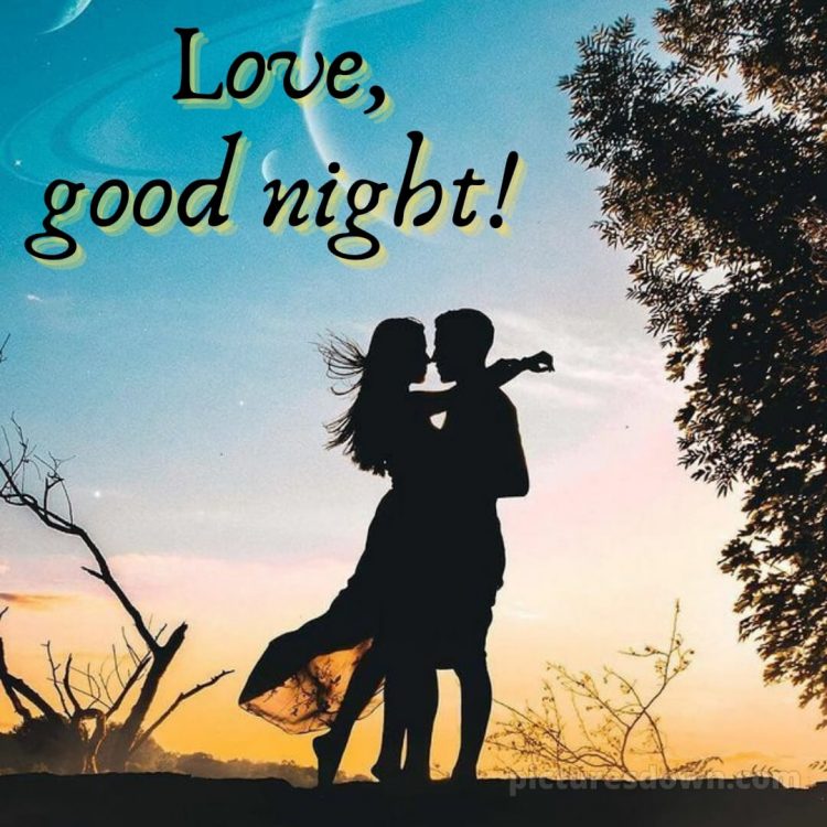 Love good night picture couple free download