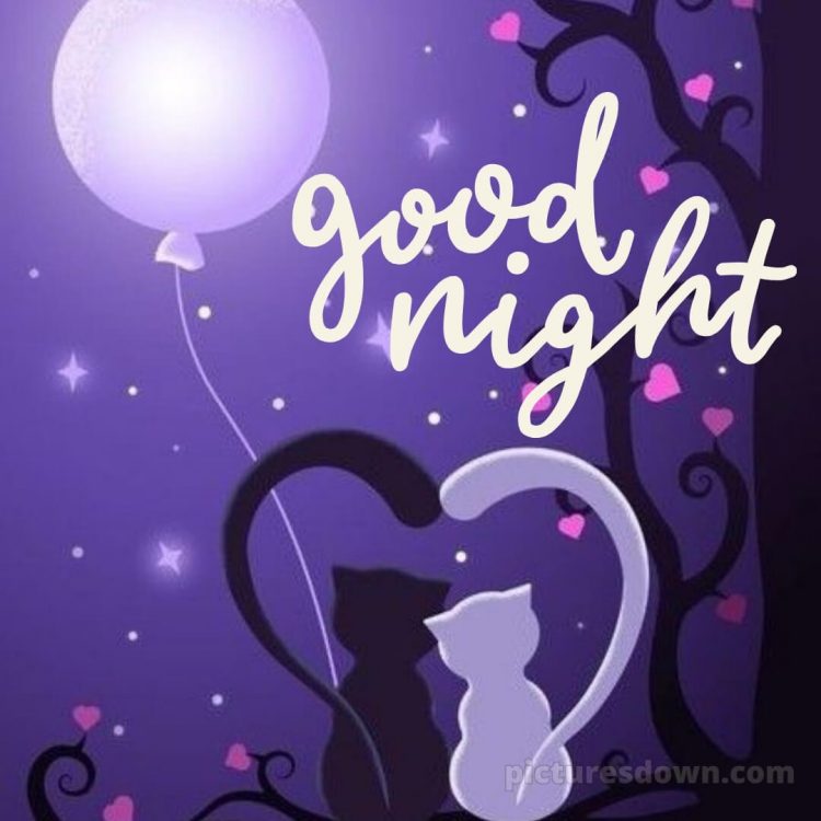 Love good night picture balloon free download