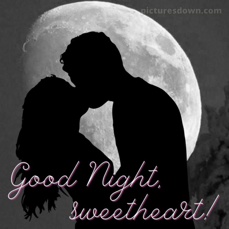 Love good night images picture kiss free download