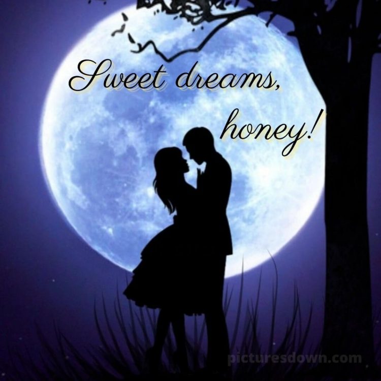 Love good night images picture moon free download
