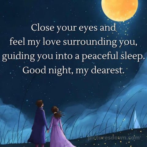 Love good night quotes picture couple free download