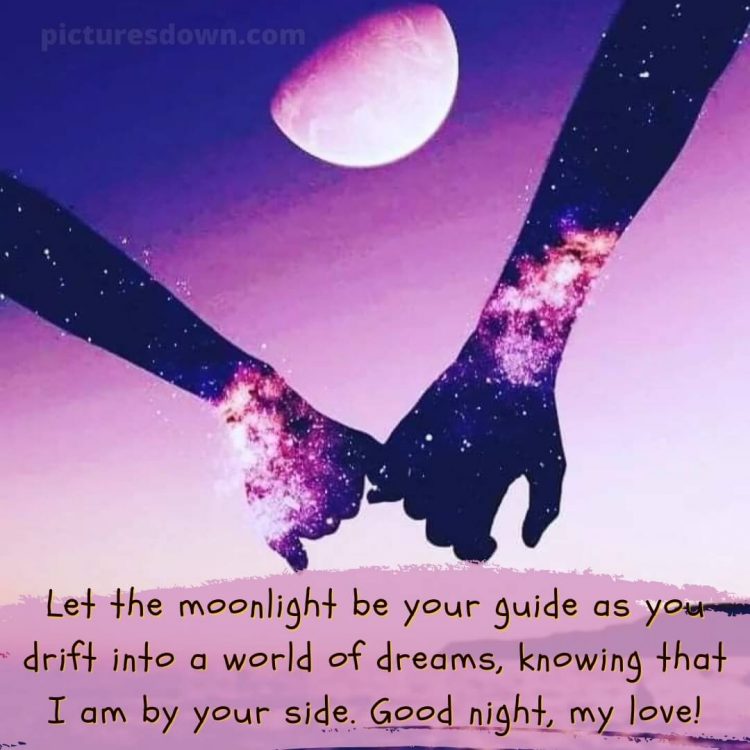 Love good night quotes picture hands free download