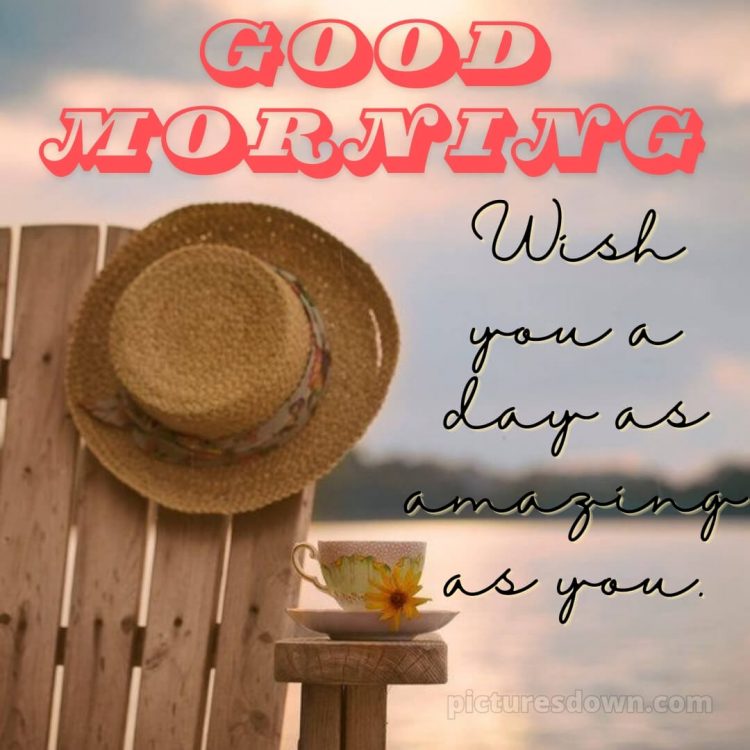 Romantic good morning images picture hat free download