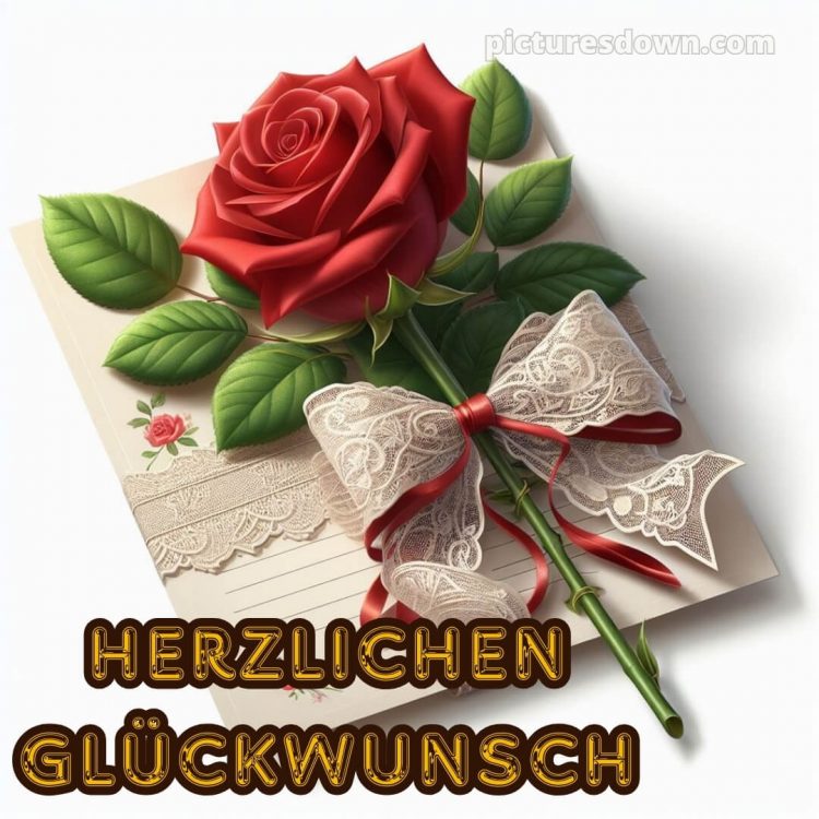 Alles gute zum geburtstag bilder bild Rose kostenlos
