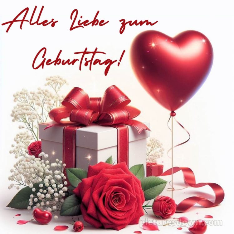 Alles gute zum geburtstag bilder kostenlos bild Herz kostenlos