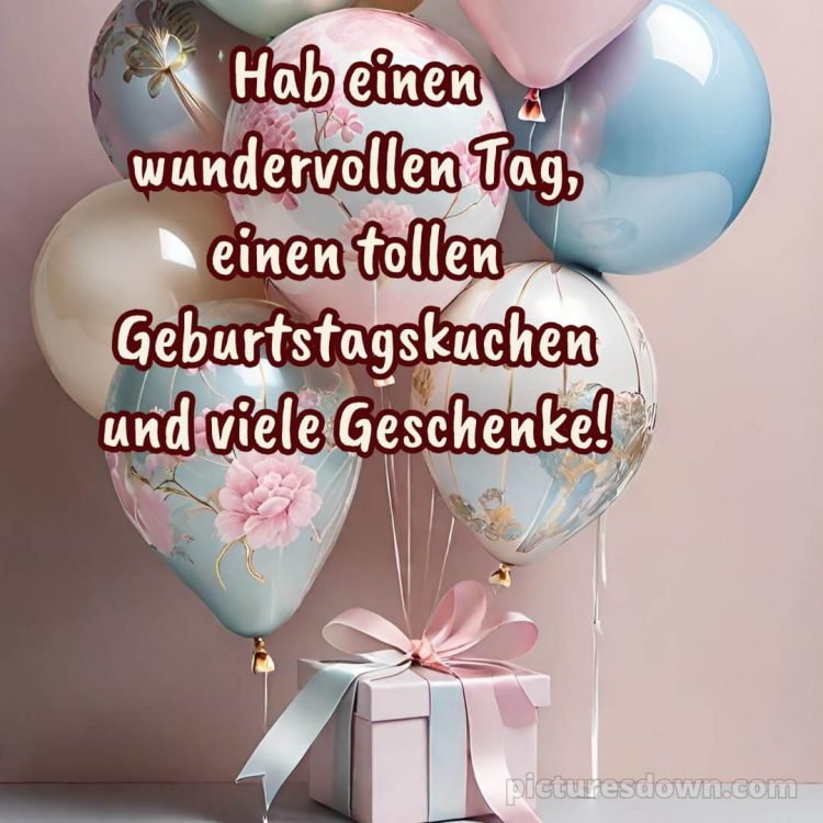 Alles gute zum geburtstag bilder kostenlos bild Geschenkband kostenlos