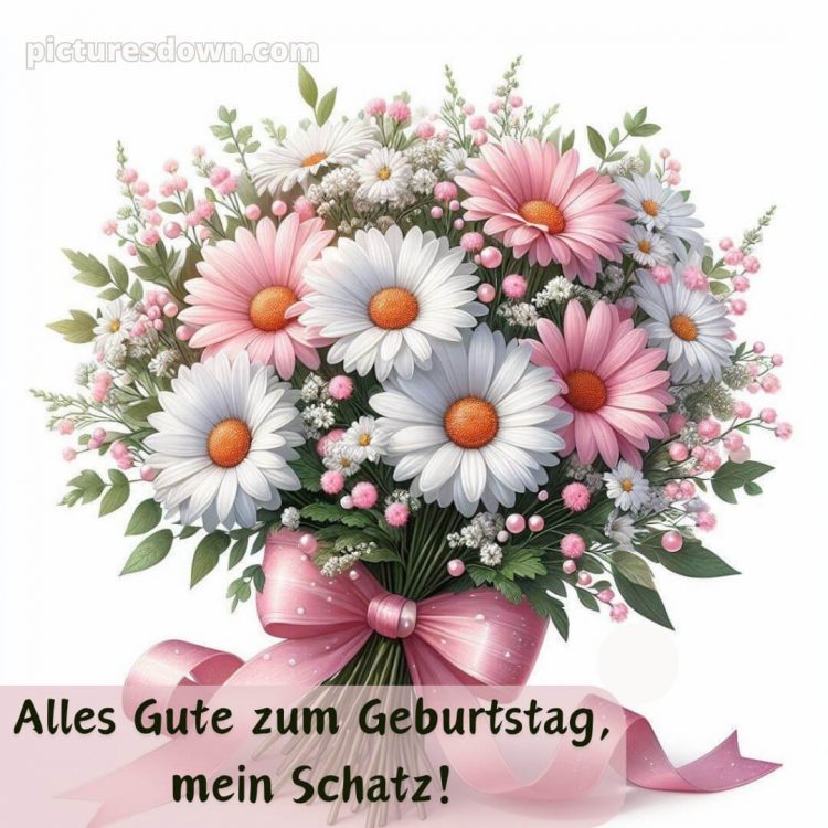 Alles gute zum geburtstag mein schatz bilder bild Bogen kostenlos