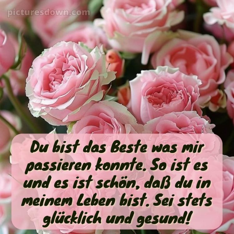 Alles gute zum geburtstag mein schatz bilder bild Blumen kostenlos