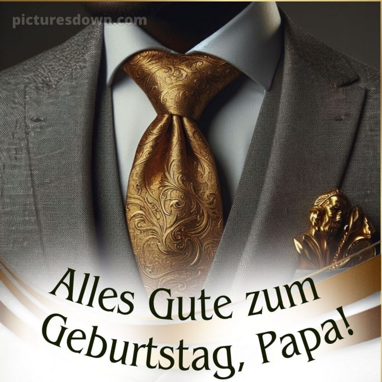 Alles gute zum geburtstag papa bilder bild Krawatte kostenlos
