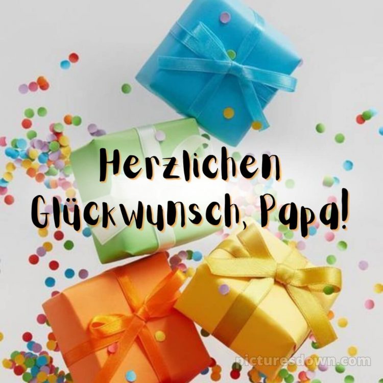 Alles gute zum geburtstag papa bilder bild Geschenke kostenlos