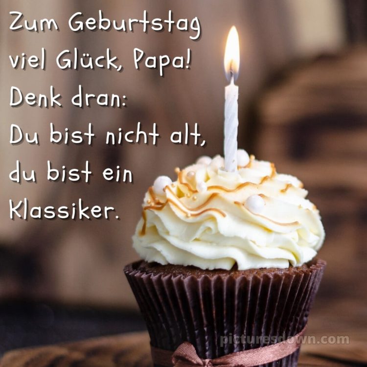Alles gute zum geburtstag papa bilder bild Kerze kostenlos