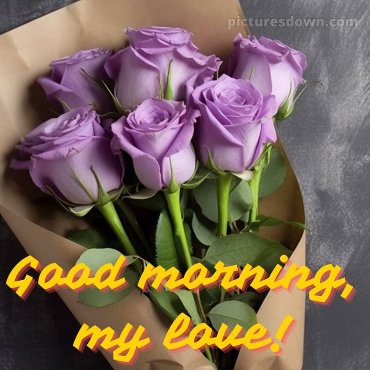 Good morning romantic rose picture special roses free download