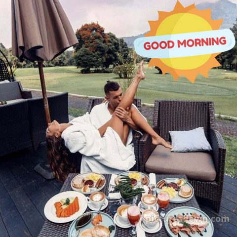 Hot and romantic good morning images picture breakfast free download