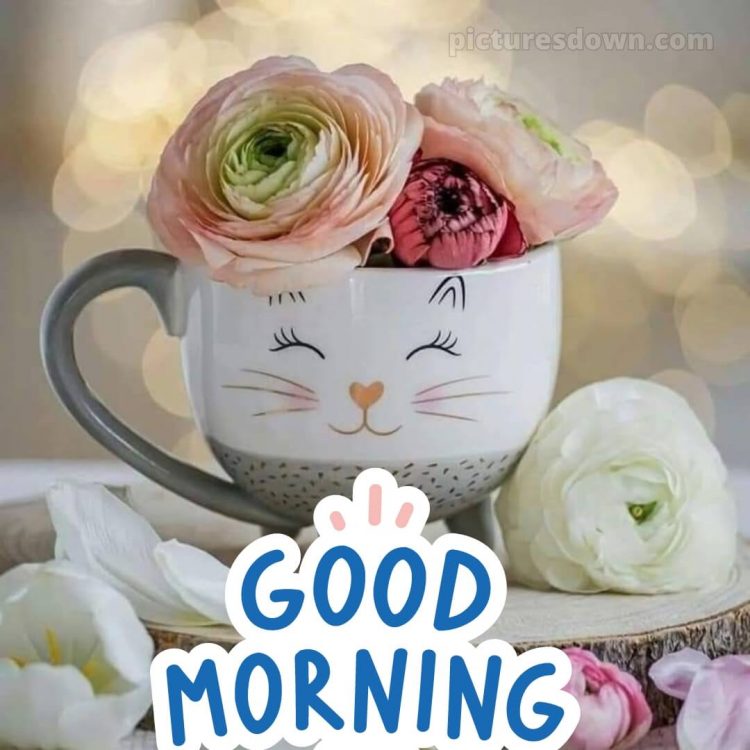 Romantic good morning picture nice cup free download
