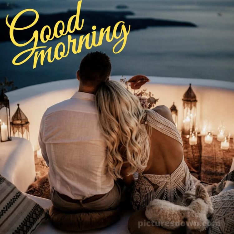 Romantic good morning picture couple free download
