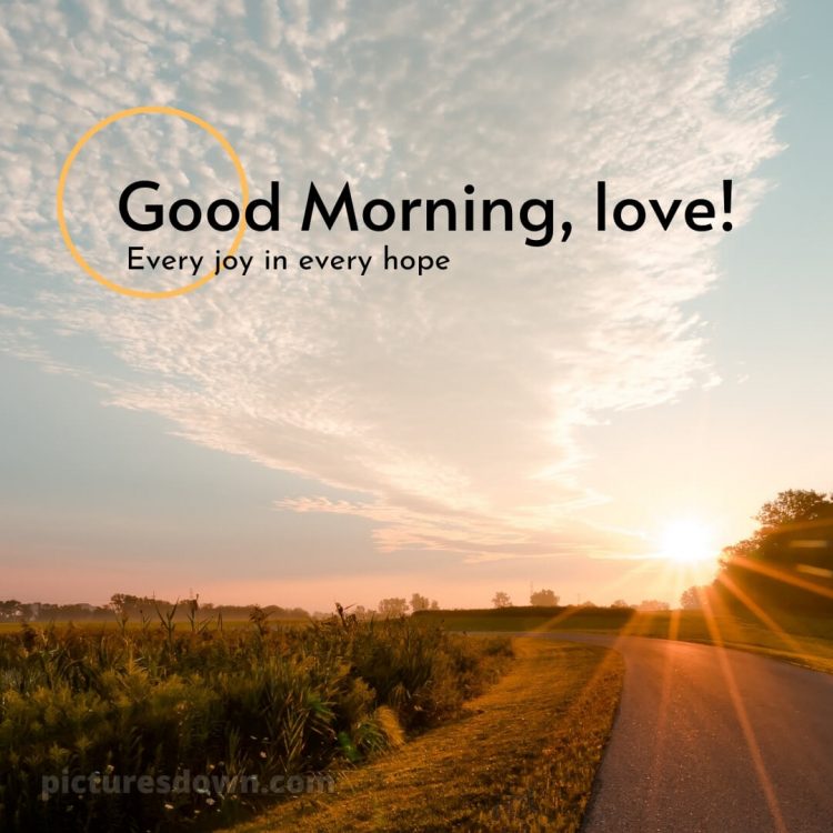 Romantic good morning images for girlfriend picture sunrise free download