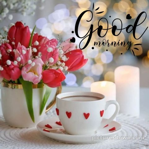 Romantic good morning love images picture hearts free download