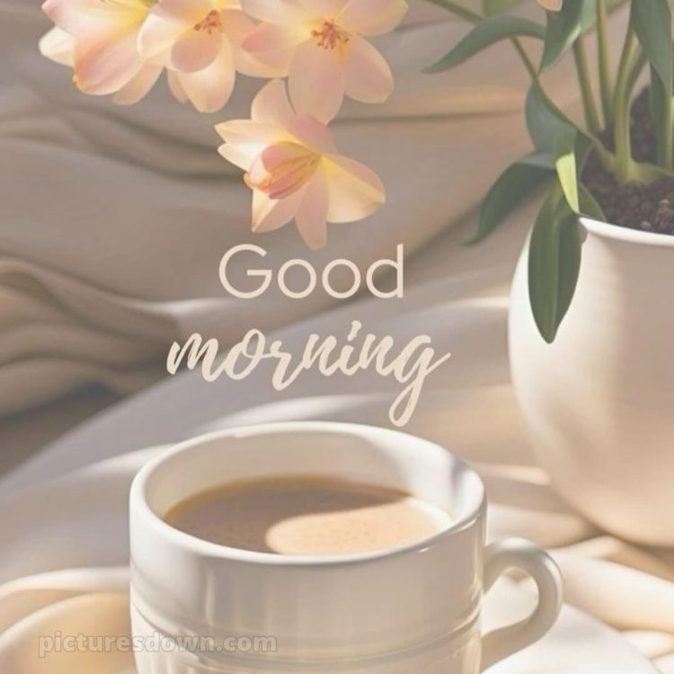 Romantic good morning message for her picture coffee free download