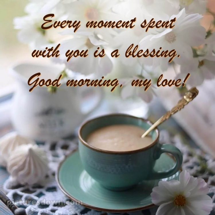 Romantic good morning messages picture coffee free download