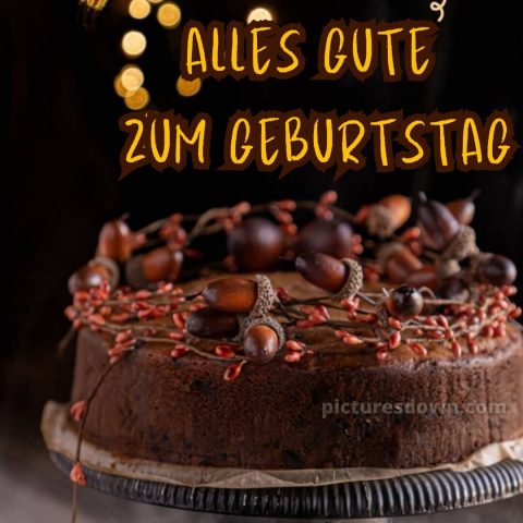 Alles gute zum geburtstag bilder männer bild Schokoladenkuchen kostenlos