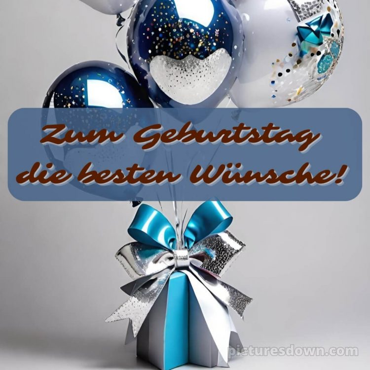 Alles gute zum geburtstag bilder männer bild Luftballons kostenlos
